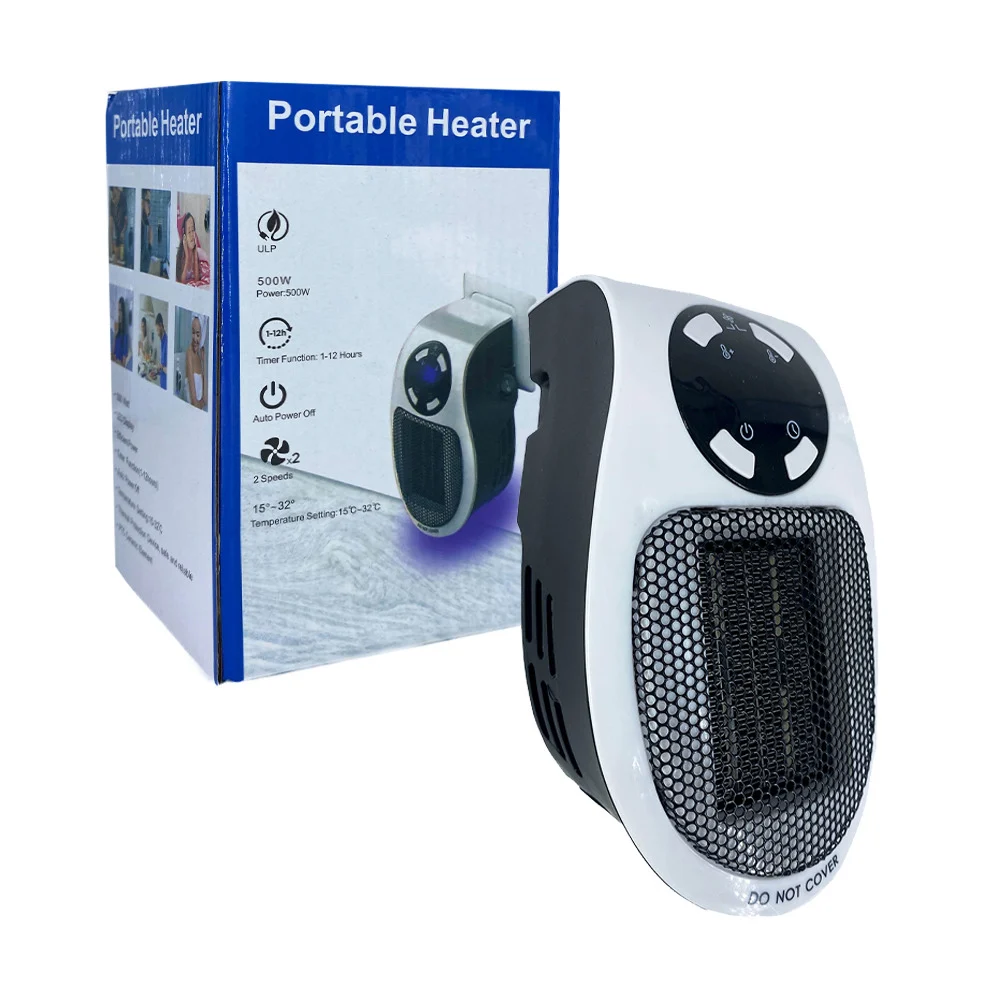 Calentador / calefactor eléctrico portátil con pantalla led, apagado automático y ajuste de temperatura 15-32°, variedad de colores / clb