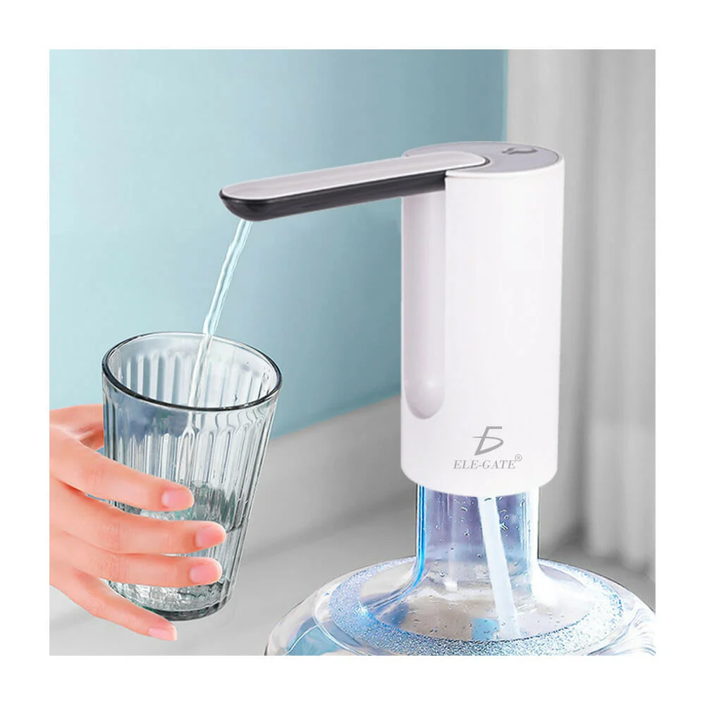 Dispensador eléctrico recargable ele-gate con boquilla plegable para agua, variedad de colores / con.wl001