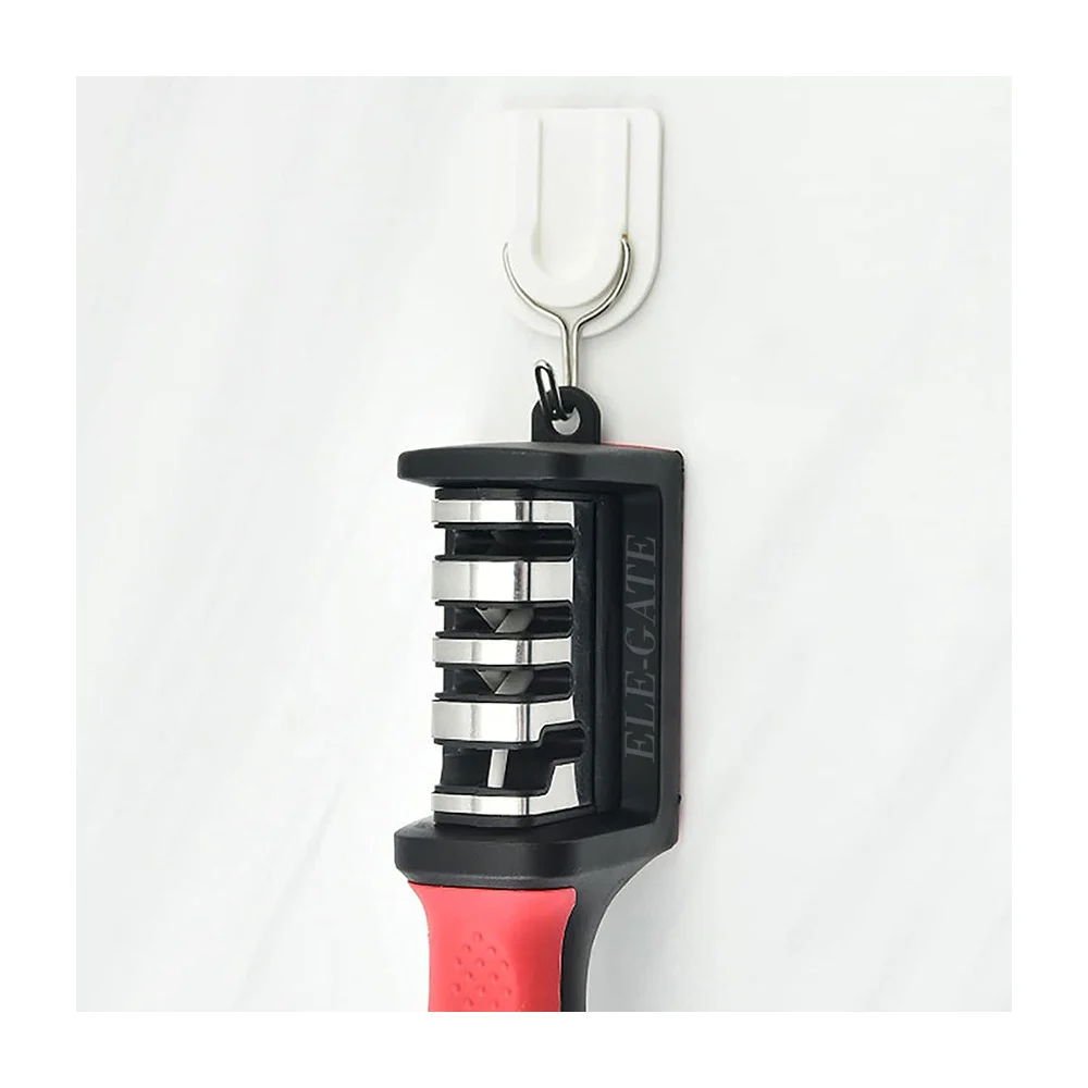 Afilador profesional desmontable y antiderrapante para cuchillos con piedra de tungsteno