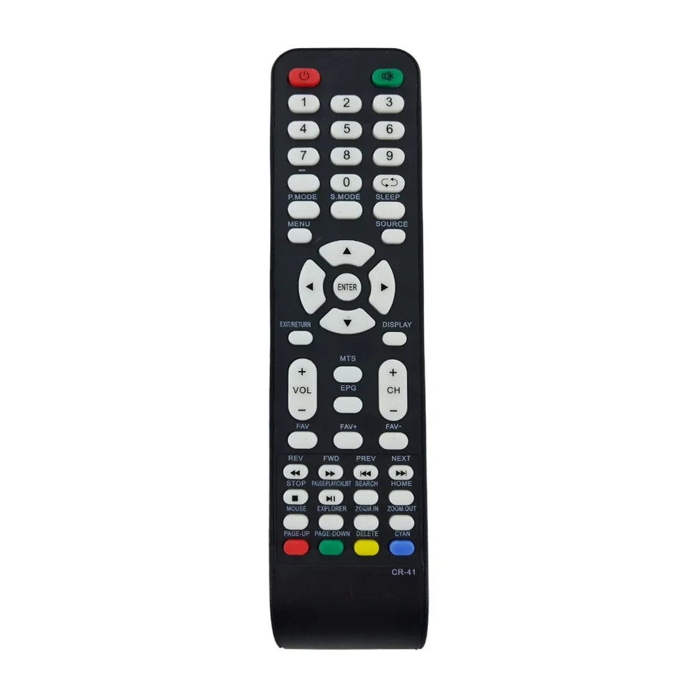 Control remoto compatible con smart tv / cr-41