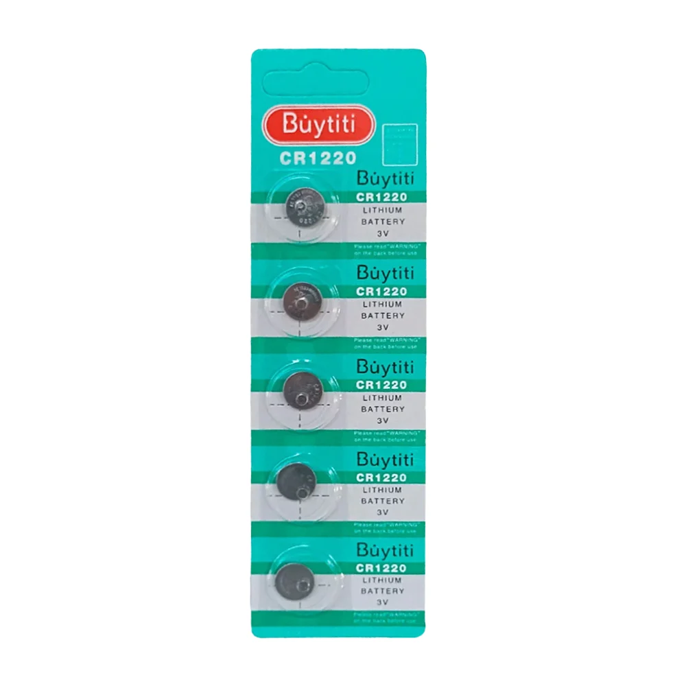 Blíster 5 pilas de litio tipo botón 3v / buytiti / idc-1220