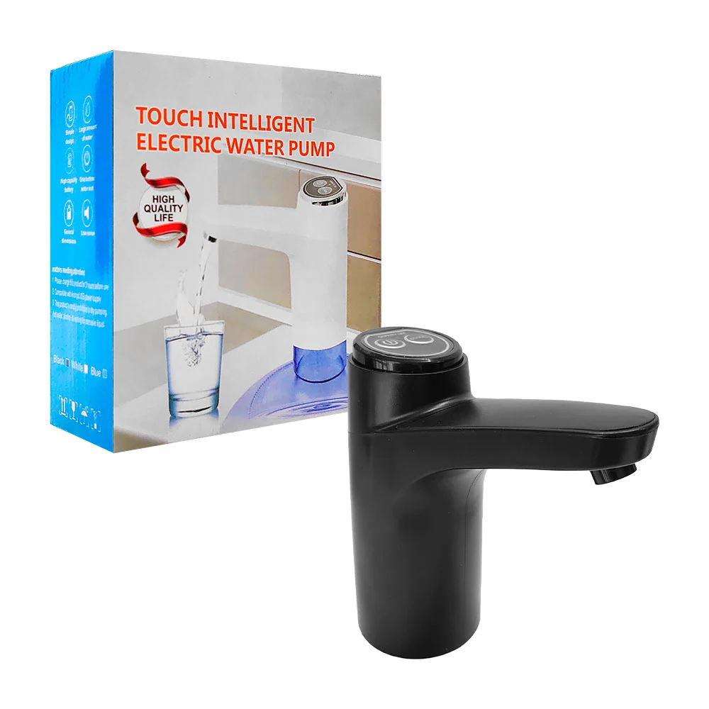 Dispensador inteligente recargable para el agua, variedad de colores / touch intelligent electric water pump / 632523