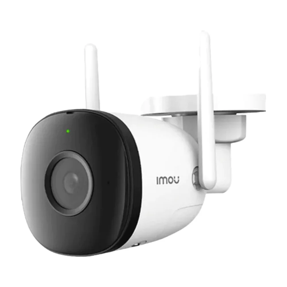 Cámara de vigilancia imou smart bullet 2c wifi con 4 megapíxeles, micrófono y visión nocturna