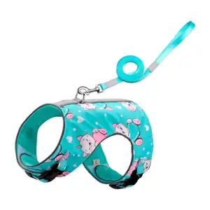Pechera acolchonada con diseño estampado animado y correa, variedad d…