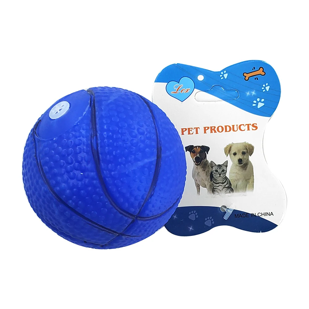 1pz Pelota de silicón con chifle chillón en forma balón de básquetbol , 7cm / 470970