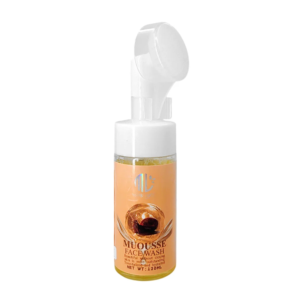 Mousse espuma facial limpiadora con esencia de caracol, 120ml / maybelucky