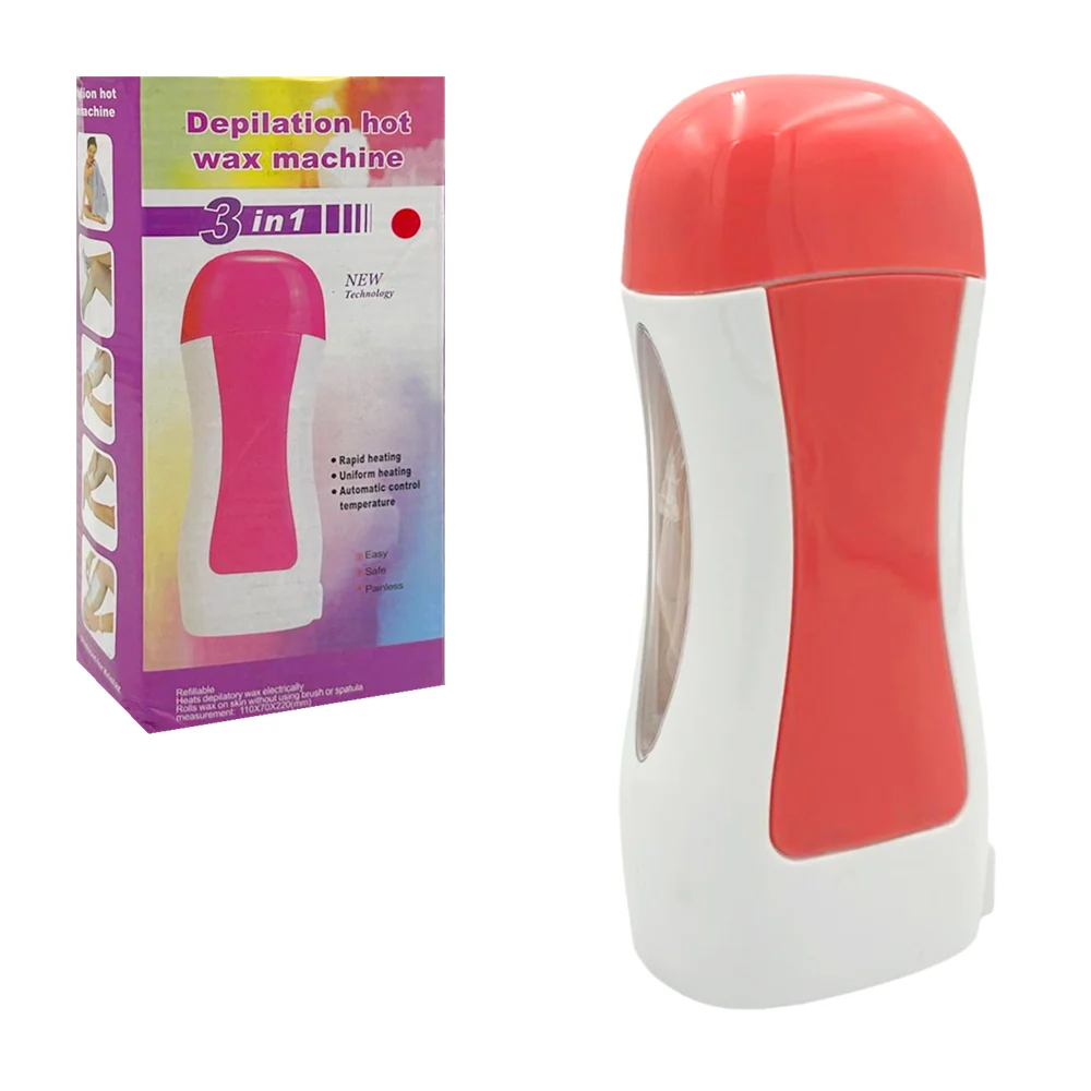 Depilador de cera caliente para el cuerpo 3 en 1, en variedad de colores / d-20297