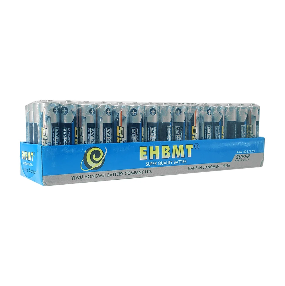 Blíster de 4 baterías aaa ehbmt, super quality batties de 1.5v / d-7 pilas
