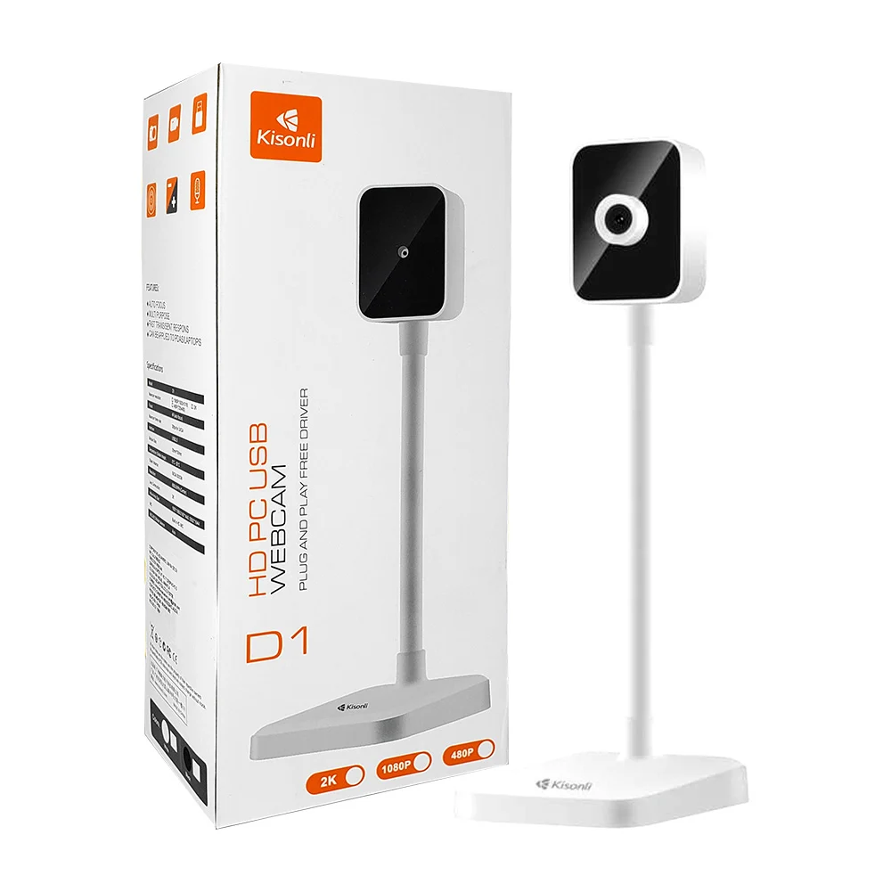 Cámara web con pedestal ajustable para pc, resolución hd 1080p, variedad de colores / d1 / hd pc usb