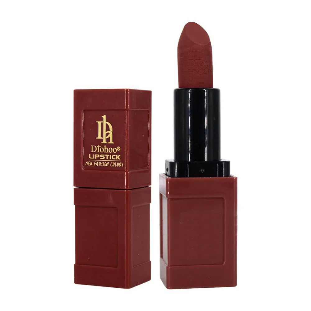 1pza Labial retráctil drohoo lipstick en tono mate, variedad de colores / d1302