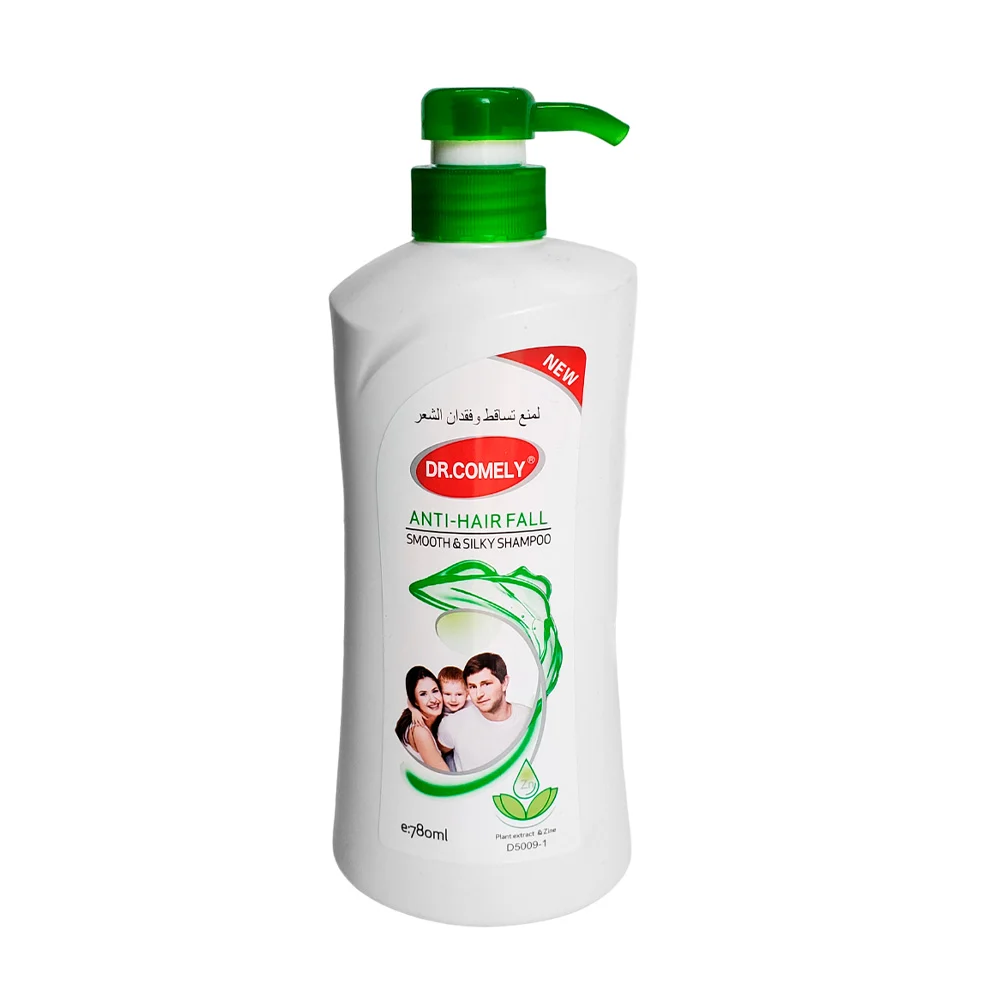 Shampoo anti caída dr.comely con extracto de plantas naturales, 780ml / anti-hair fall /  d5009-1