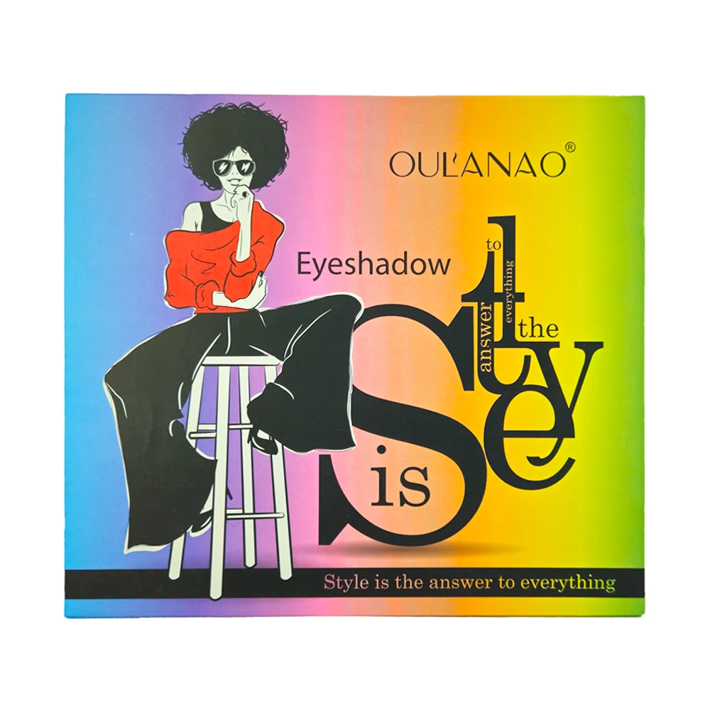 Paleta de sombras para ojos con 72 tonos, variedad de colores / oulanao