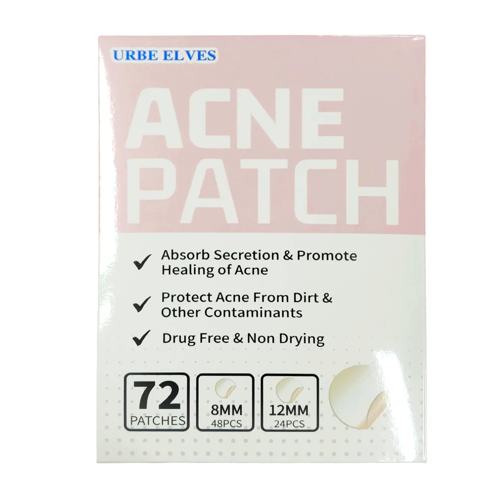 Paquete con 72 parches pegatinas redondos para el acné / urbe elves / acne patch