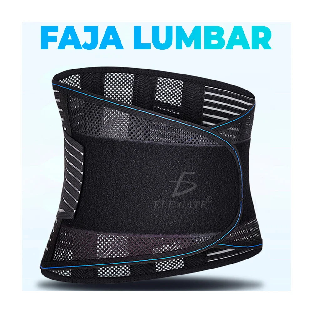 Faja lumbar con malla transpirable para corrección de postura y estilización de figura / dep.28.b