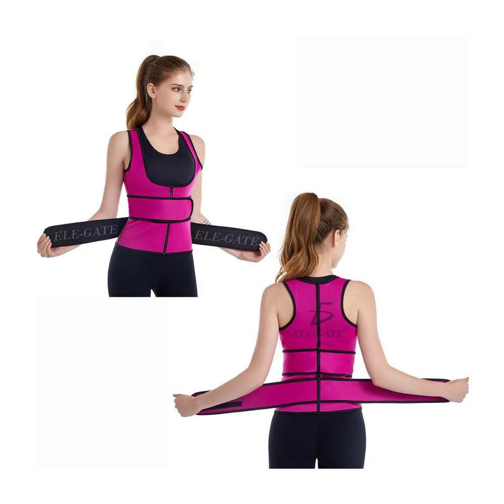 Faja ortopédica reductora de cintura, corregidora de postura, con cremallera y doble strap, variedad de colores / dep.50