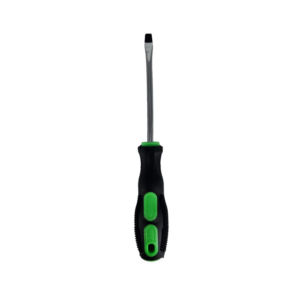 Desarmador de punta plana, variedad de colores, expert cuality