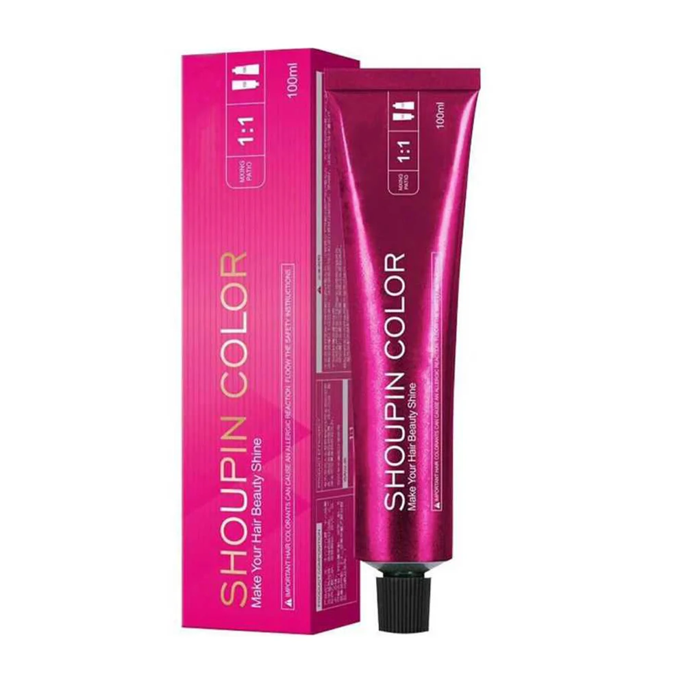 Shampoo con tinte shoupin color de 100ml, variedad de tonos / df001 / shoupin color