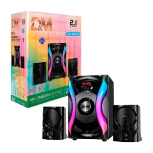Equipo de sonido con 2 amplificadores, conexión bluetooth, usb, tf, a…