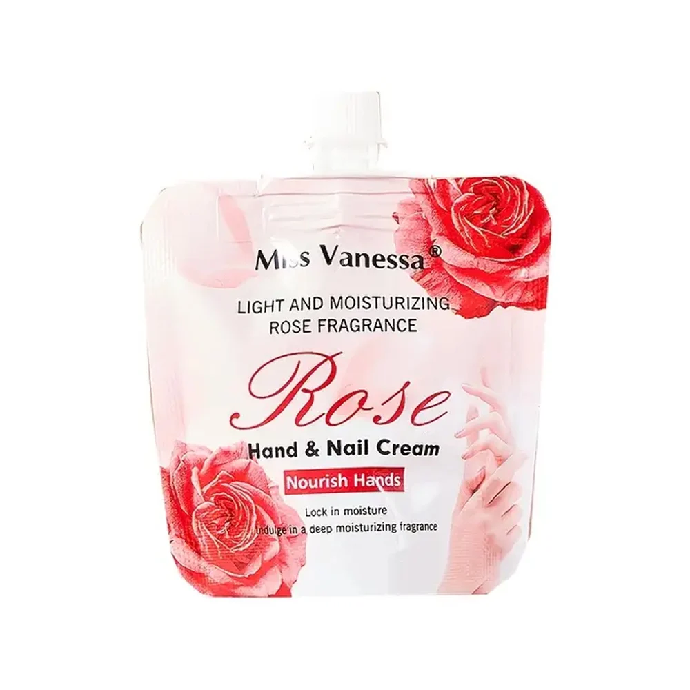 Mini crema para manos con extracto de rosas para hidratar y blanquear la piel, 30g / g1010