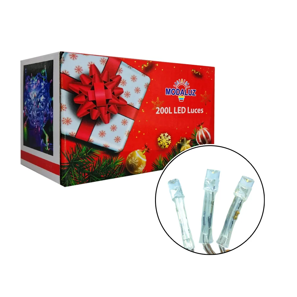 Serie de luces de colores 200 led moda luz / dml8163