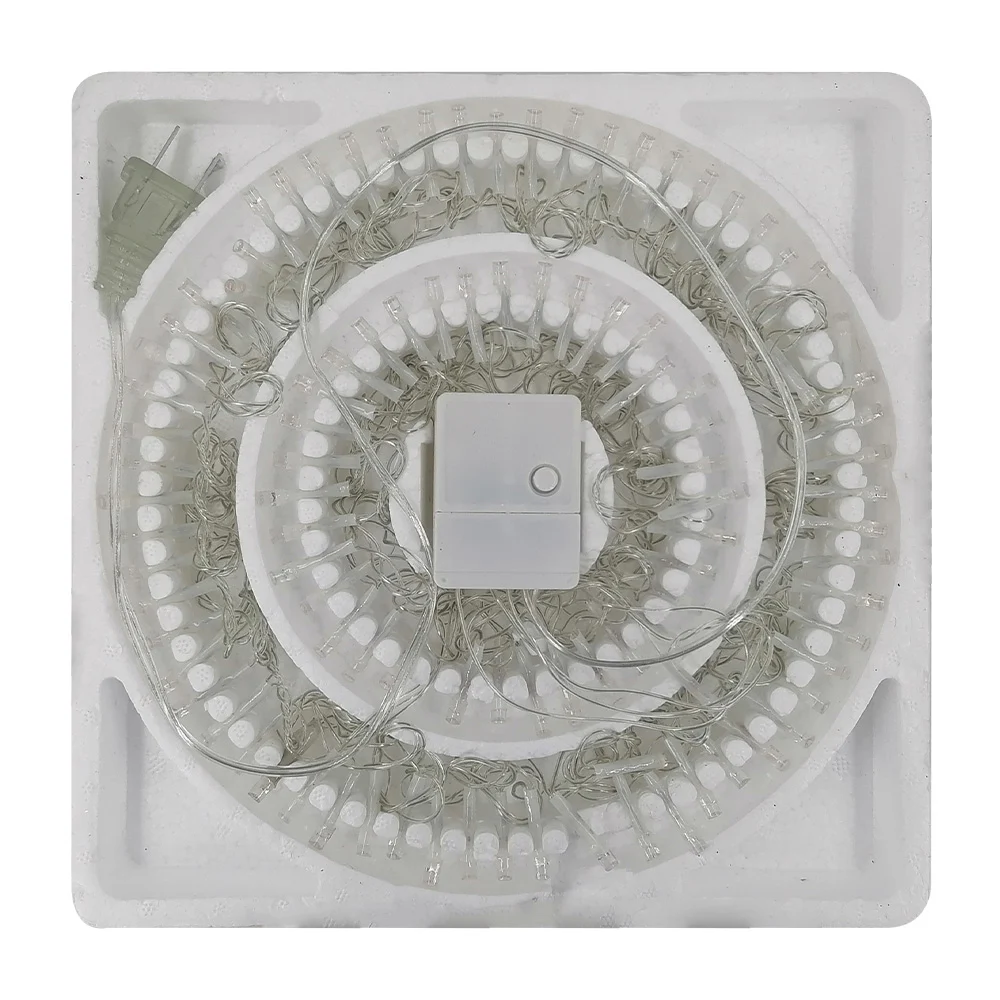 Serie de 100l luces led de cadena lineal con luz rgb para decoración navideña / moda luz / dml8187