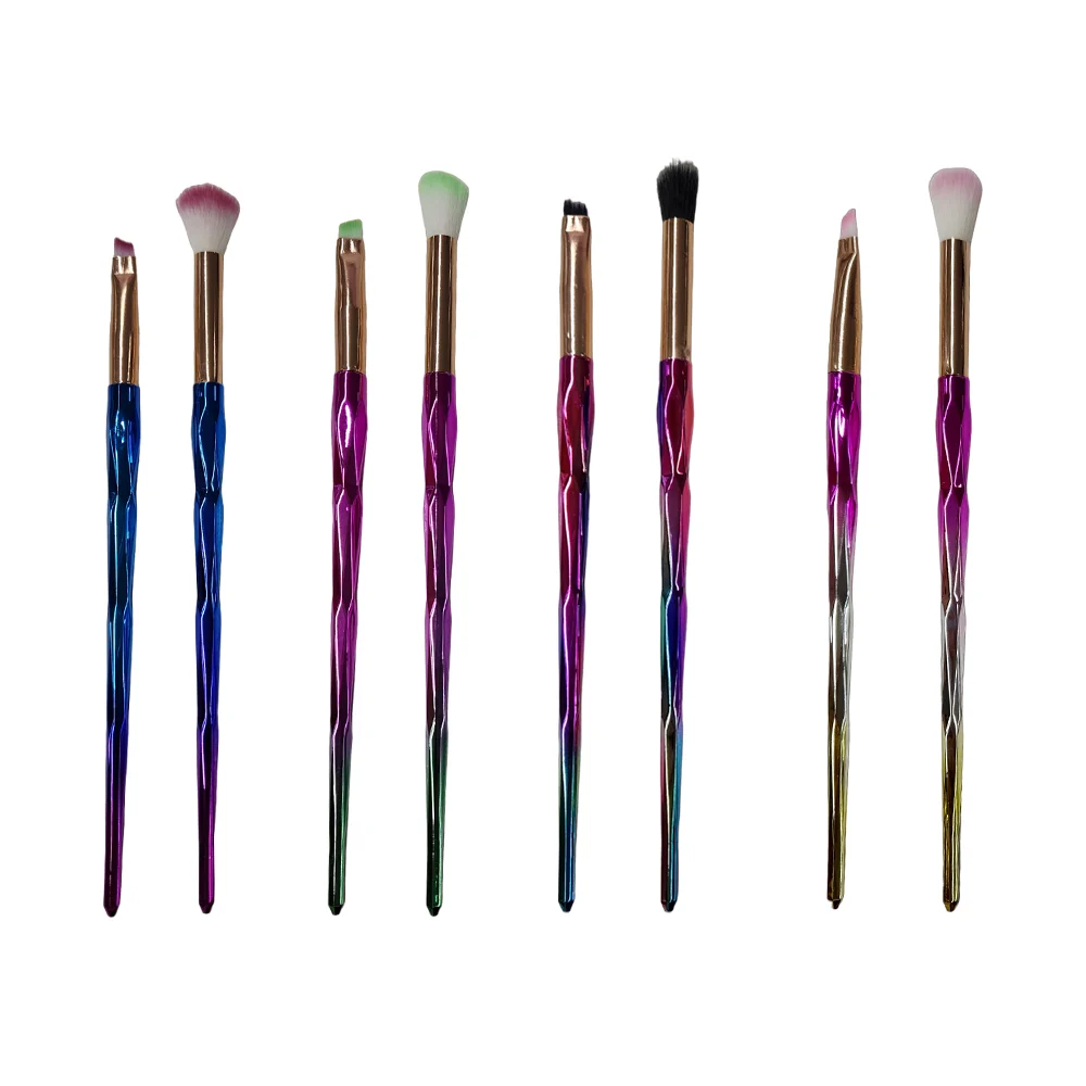 Kit de 2 brochas tornasol para maquillaje, variedad de colores / b041