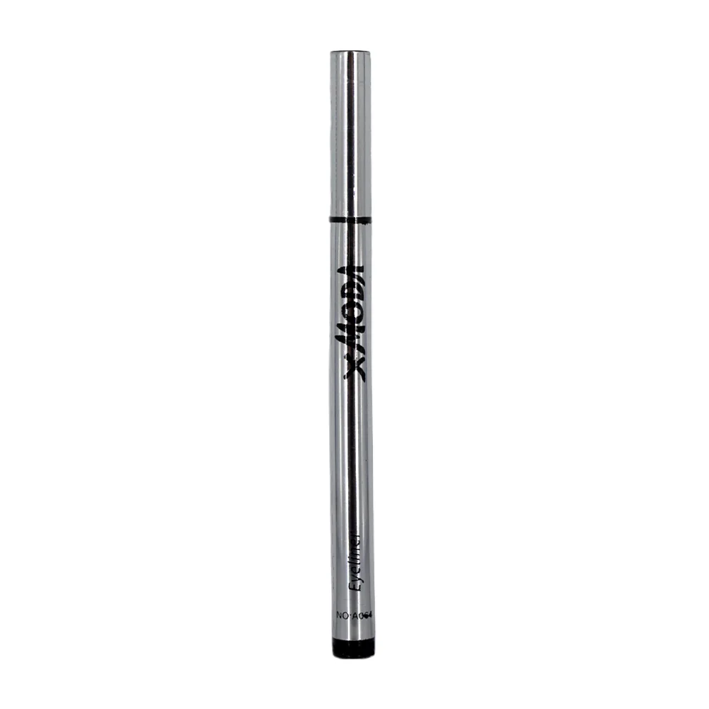 1pza Delineador para ojos en forma de plumón a prueba de agua en color negro / eyeliner xmoda a064