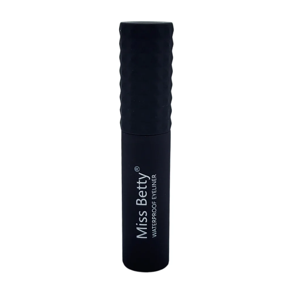 1pza Delineador líquido negro a prueba de agua para ojos / miss betty