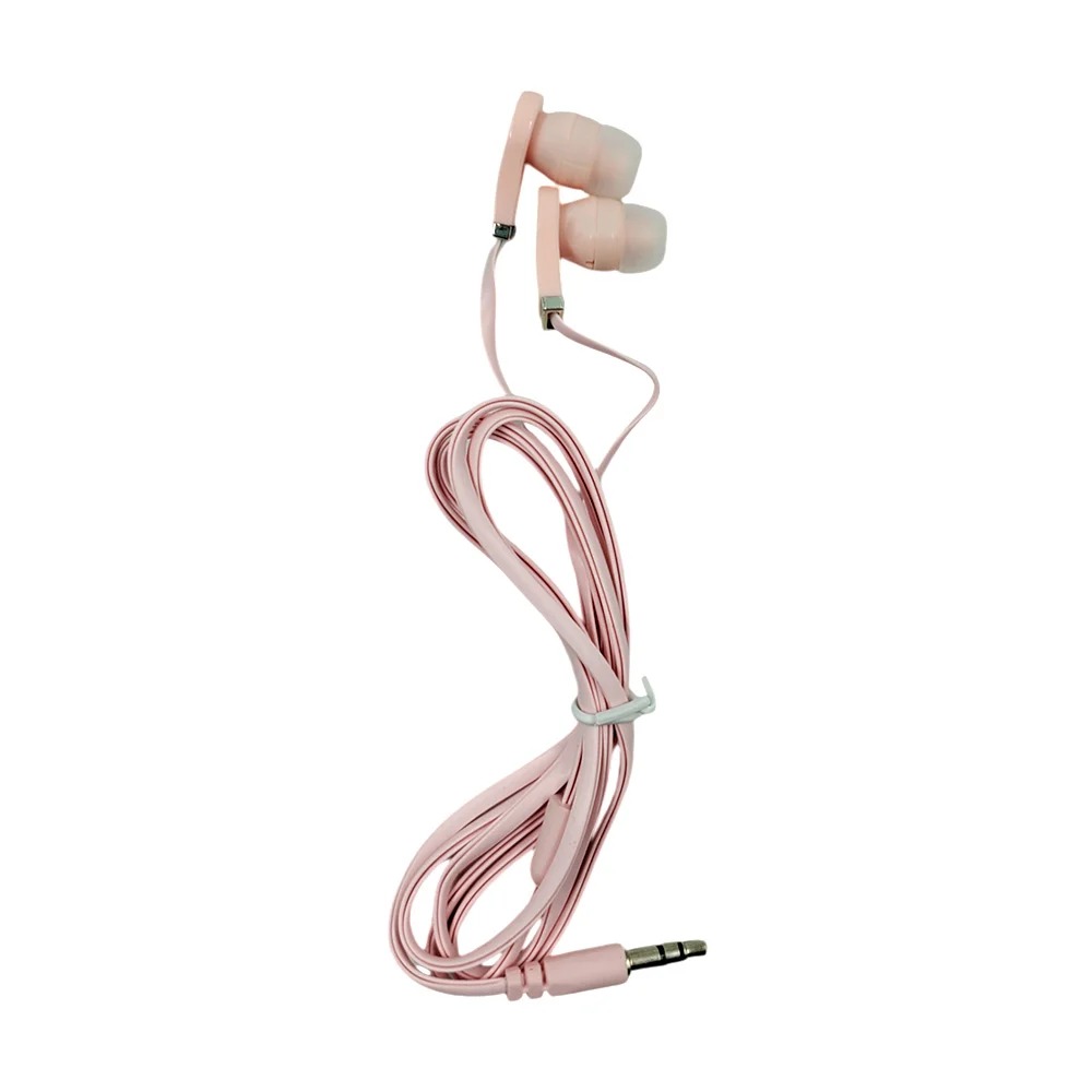 Audífonos alámbricos fx music con almohadillas de silicona, y entrada auxliar, variedad de colores / ear-886