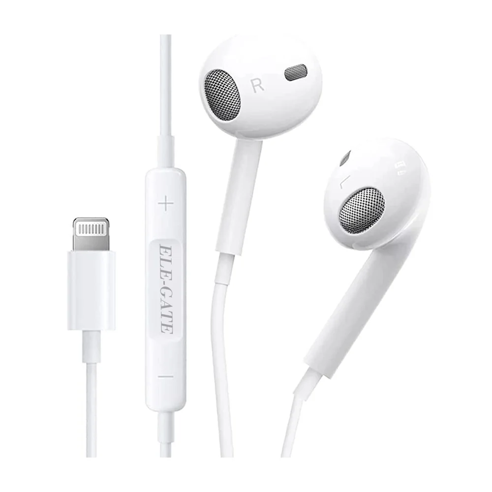 Audifonos alambricos, manos libres con entrada lightning / ear.bt.40.p