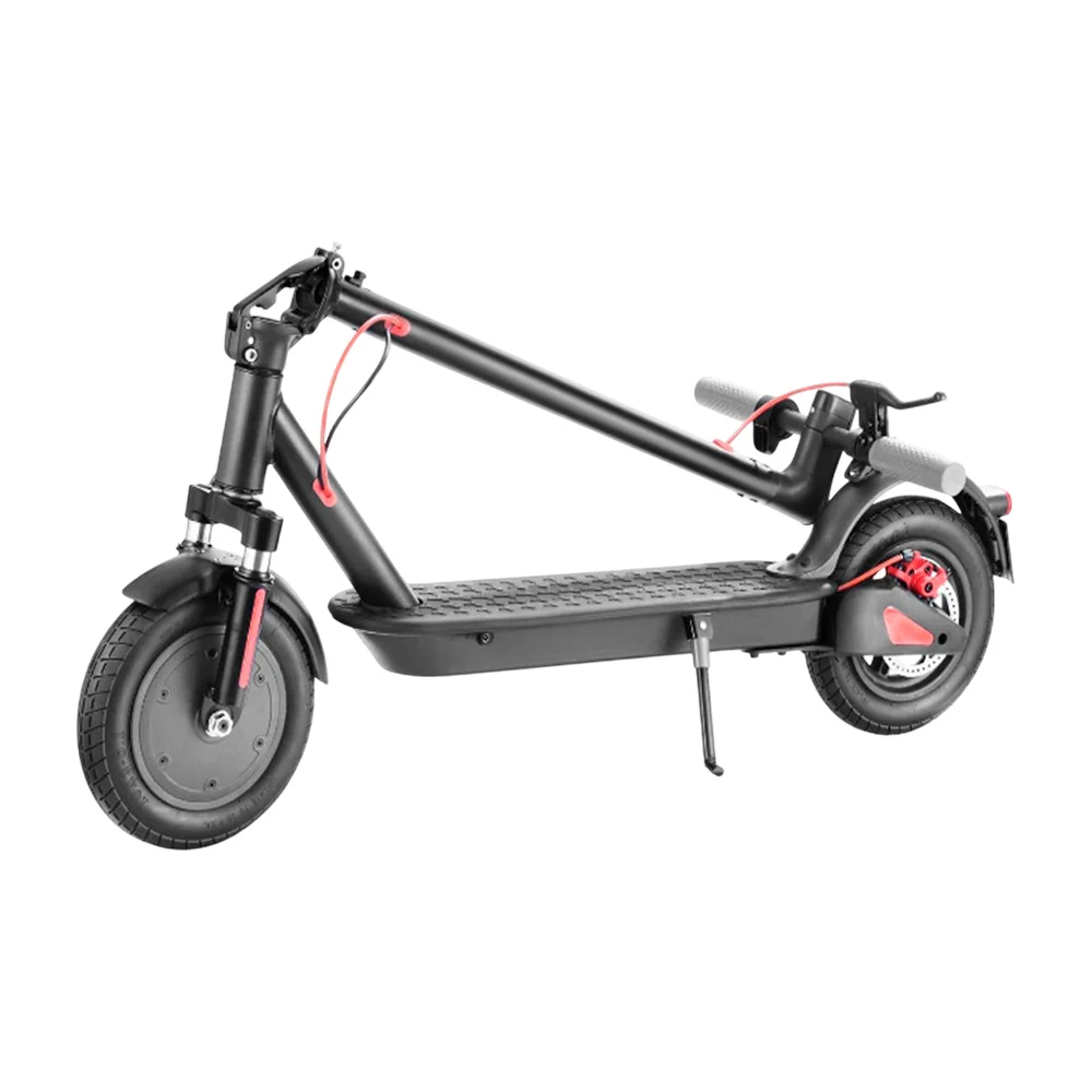 Scooter / patín eléctrico young para adulto en color negro con linterna frontal y llantas de uso rudo, 300w / eb032