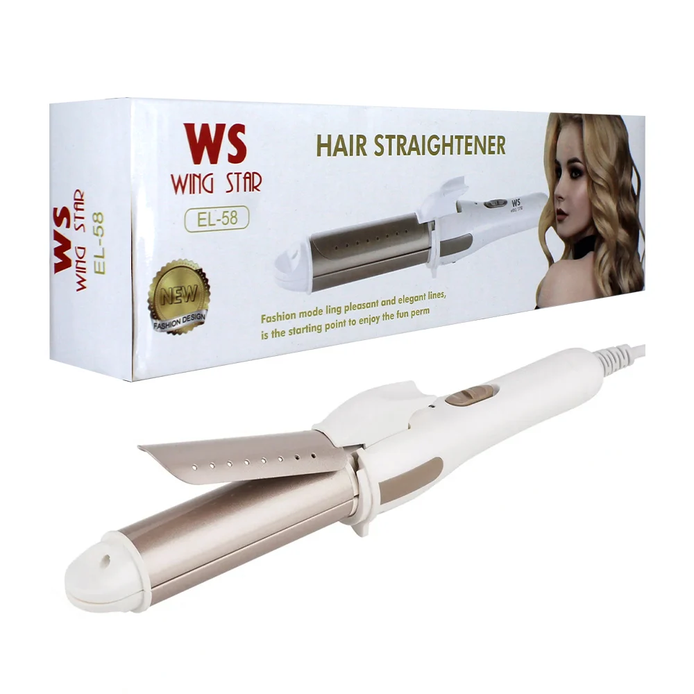 Plancha rizadora para el cabello wing star / el-58