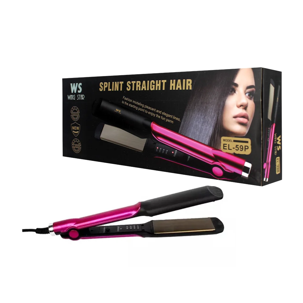 Plancha para el cabello wing star temperatura de 160-220 °c, variedad de colores / el-59p