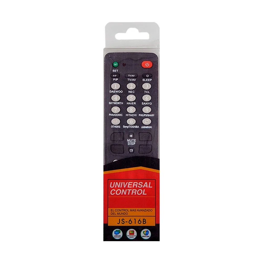 Control remoto pequeño universal para televisión / js-616b