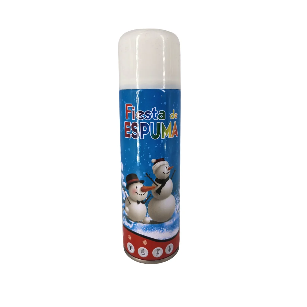 1pza Lata de espuma / nieve en spray 250ml / snow spray / lp-186a