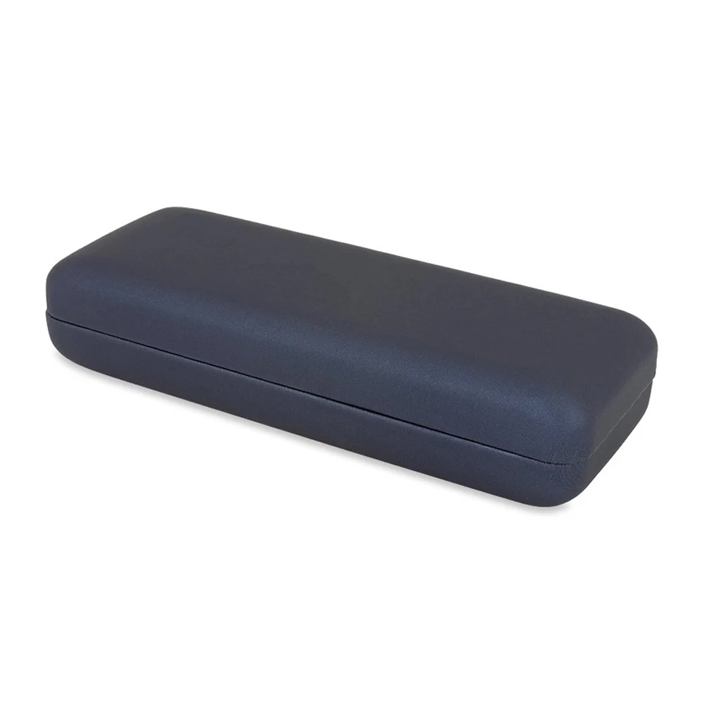 Estuche para lentes de piel sintética con interior aterciopelado, variedad de colores / t550