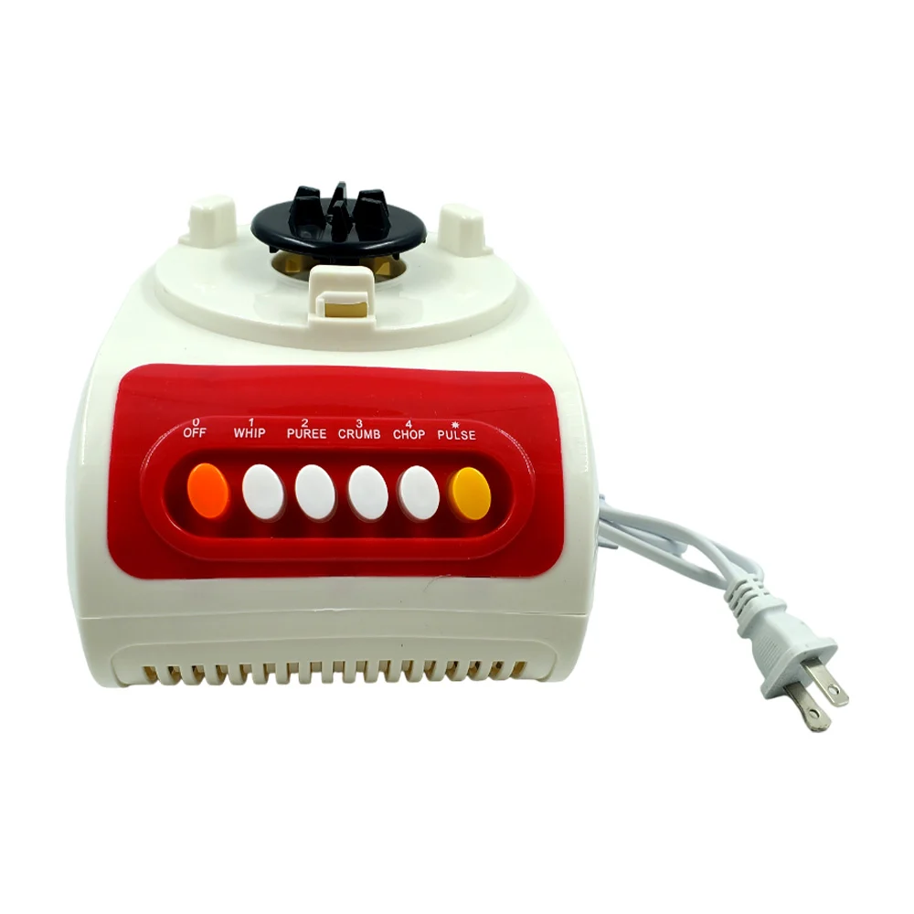 Licuadora batidora eléctrica multifuncional 2 en 1 de plástico con vaso pequeño y botones de velocidad / fruits agitator / lf-exp4299