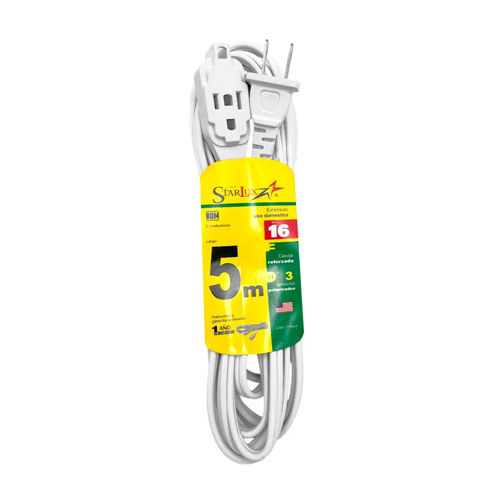 Extensión starlux blanca uso doméstico...