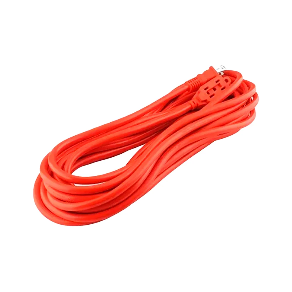1pza Extensión grande de uso rudo, con 3 tomacorrientes, variedad de usos / 7m