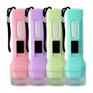 1pza Mini lámpara led con colagante tipo llavero, 9cm, variedad de co…