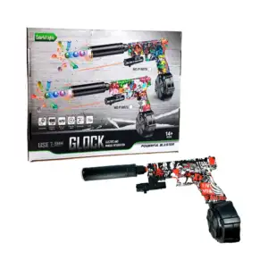 Pistola de hidrogel tipo glock eléctrica y manual con diseño graffiti…