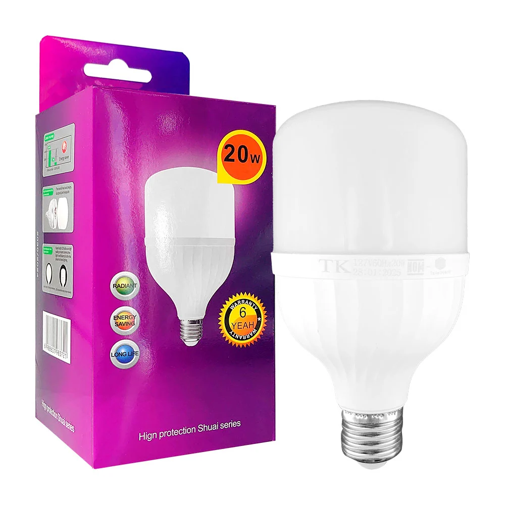 Lámpara / foco ahorrador led de luz fría, 20w / high protection shuai series / f2002m