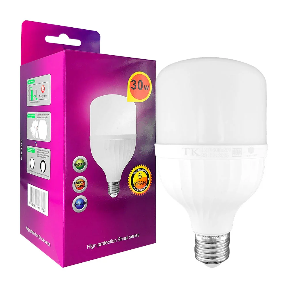 Foco ahorrador led de luz fría, 30w / high protection shuai series / 683768