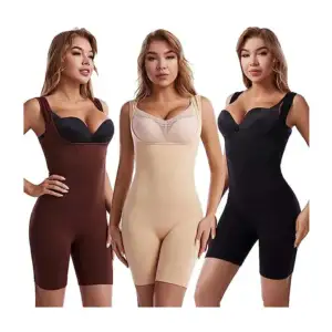 Faja body moldeadora transpirable 3 en 1 para mujer, variedad de tall…
