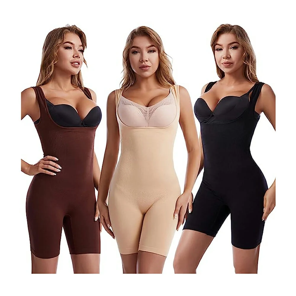 Faja body moldeadora transpirable 3 en 1 para mujer, variedad de tallas y colores / fajas-302