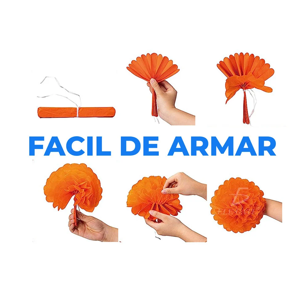 Kit de decoración para fiesta de halloween con variedad de globos y adornos de papel