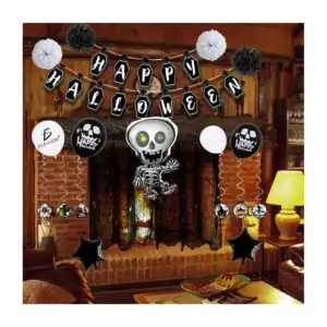 Kit de decoración para fiesta de halloween con variedad de globos, ad…