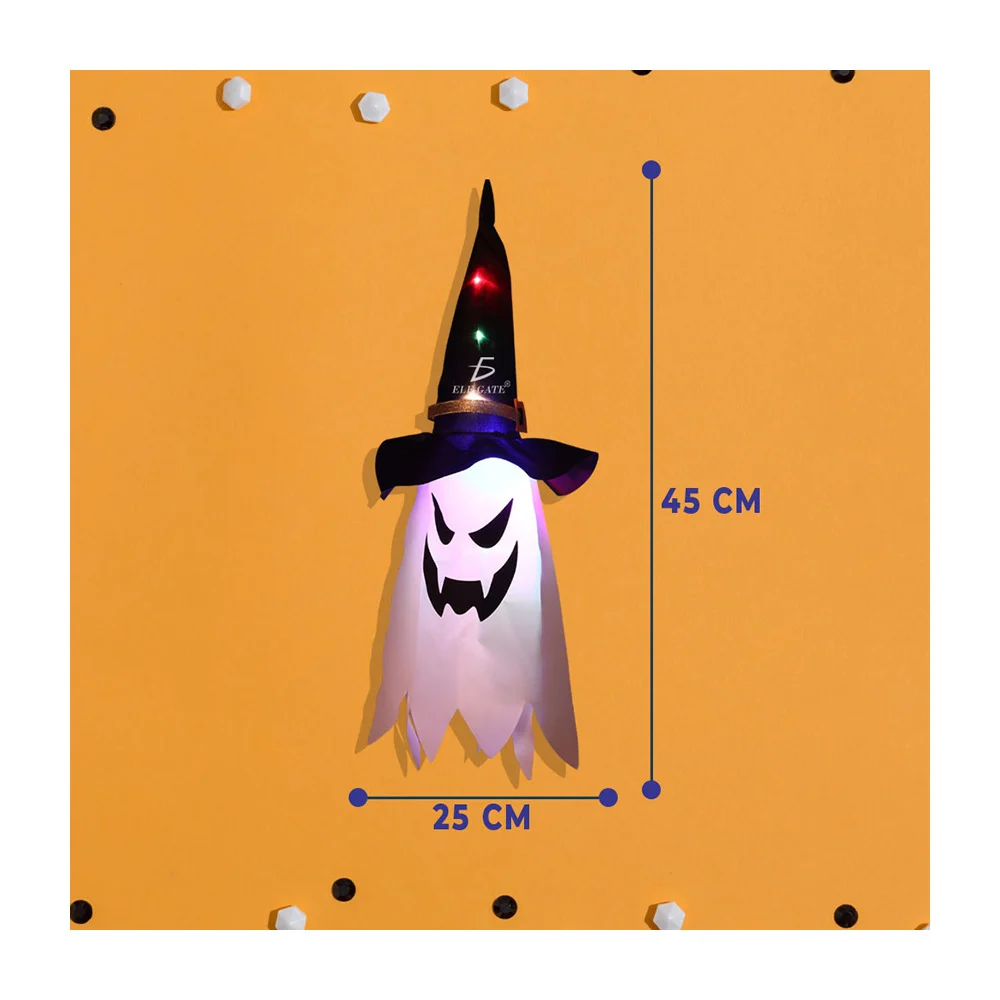 Decoración luminosa para interior y exterior con diseño de fantasma