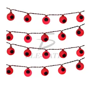 Guirnalda de luces led en forma de ojos para decoración de fiesta hal…