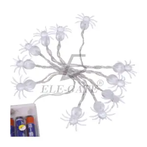 Guirnalda de luces led en forma de arañas para decoración de fiesta h…